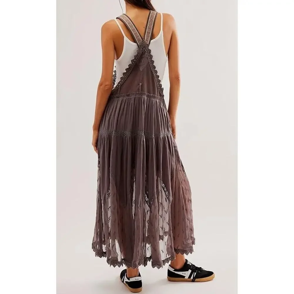 Free People Trails End Skirtall Medium - Picture 2 of 6